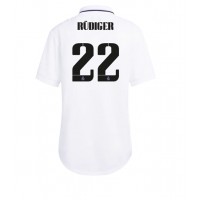 Dres Real Madrid Antonio Rudiger #22 Domaci za Žensko 2022-23 Kratak Rukav